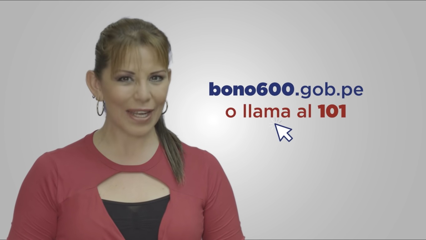 Bono 600 soles gop.pe