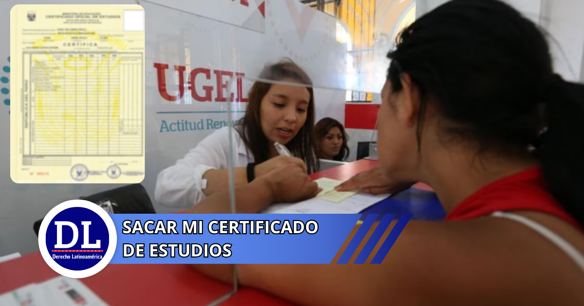 sacar mi certificado de estudios