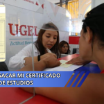 sacar mi certificado de estudios