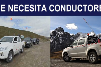 SE NECESITA CONDUCTORES