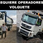 SE REQUIERE OPERADORES DE VOLQUETE