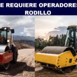 SE REQUIERE OPERADORES DE RODILLO
