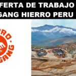 OFERTA DE TRABAJO EN SHOUGANG HIERRO PERU S.A.A.