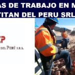 OFERTAS DE TRABAJO EN MINERA TITAN DEL PERU SRL
