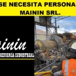 SE NECESITA PERSONAL PARA MAININ SRL.