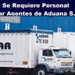 Se Requiere Personal Savar Agentes de Aduana S.A.