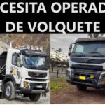 Ofertas disponibles para operadores de volquete