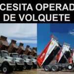 Se requiere operadores de Volquete