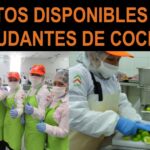 Se necesita personal para ayudantes de cocina