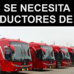 SE REQUIERE CONDUTORES DE BUS