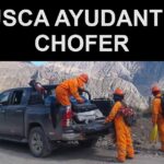 Se necesita ayudantes de chofer