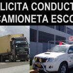 Se busca conductores de Camioneta Escolta