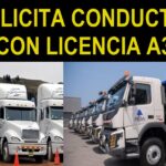 Se busca conductores con licencia A3