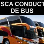 Puestos disponibles para conductores de Bus