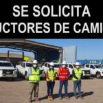 Se necesita conductores de Camioneta