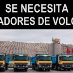 Se solicita operadores de volquete