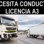 Se necesita conductores con licencia A3