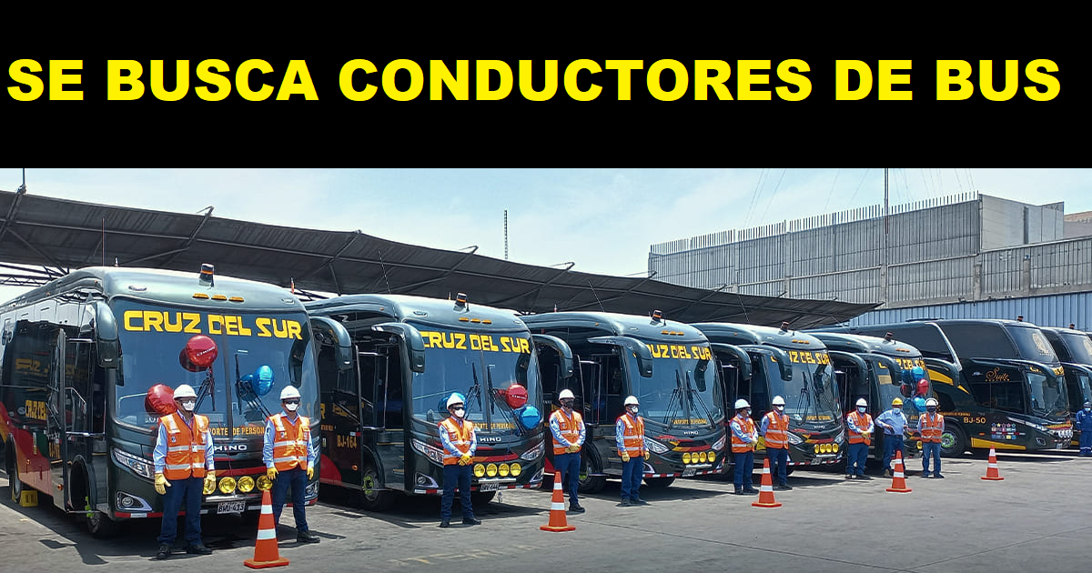 CONDUCTORES DE BUS