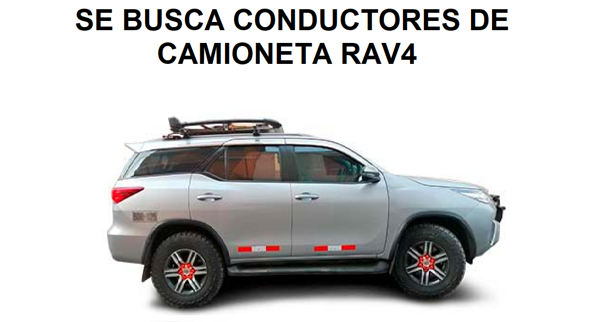 CONDUCTORES DE RAV4