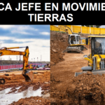 SE BUSCA JEFE DE GRUPO DE MOVIMIENTO DE TIERRAS