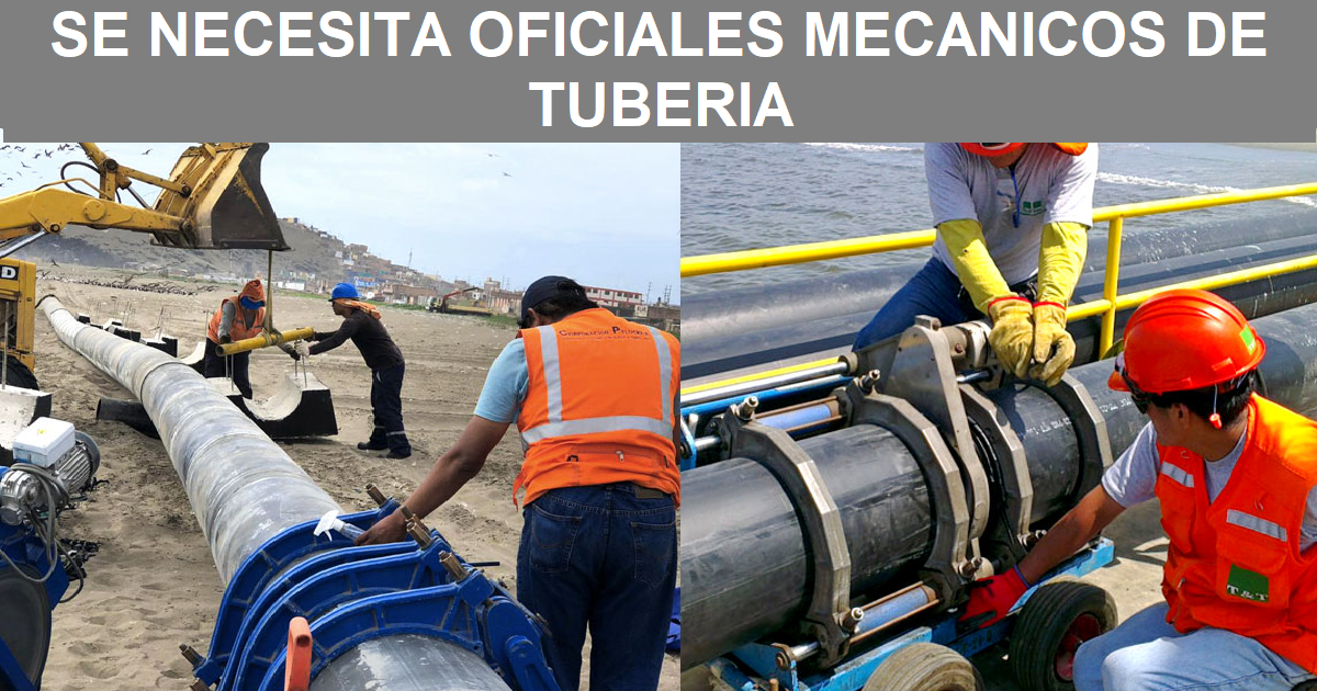OFICIALES MECANICOS DE TUBERIA
