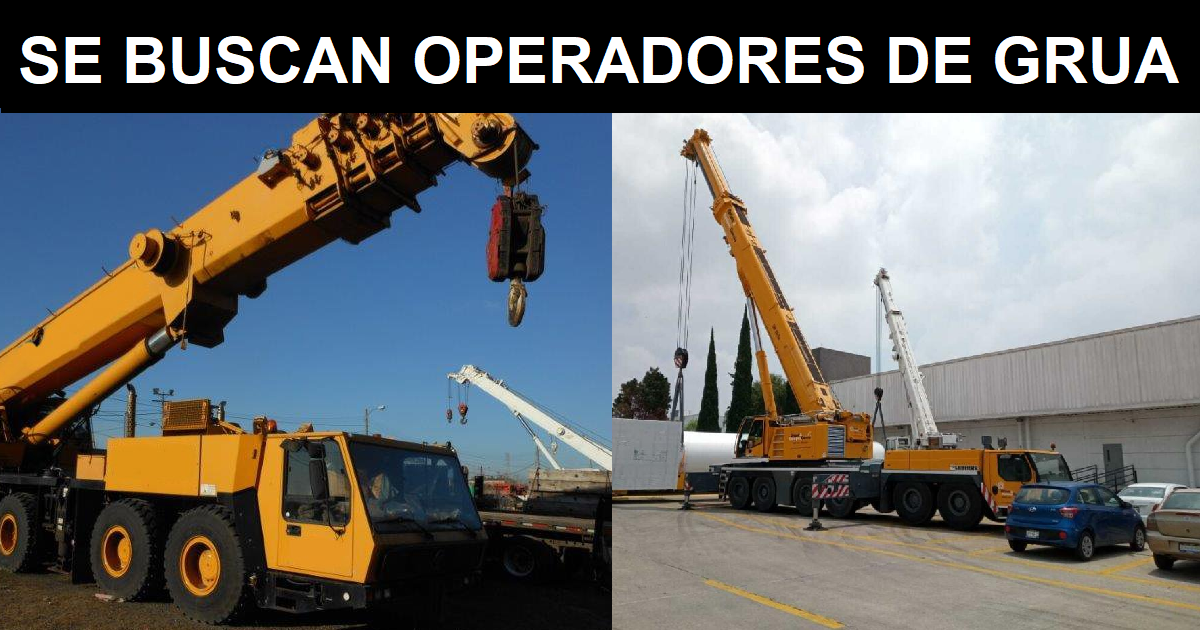 OPERADORES DE GRUA
