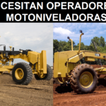 SE NECESITA OPERADORES CON MOTONIVELADORA