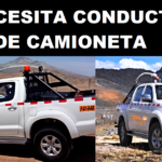 Se necesita conductores de camioneta