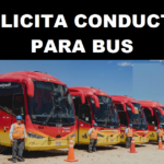 Se solicita conductores para Bus