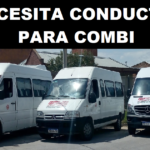 Ofertas disponibles para conductores de combi