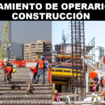 RECLUTAMIENTO DE OPERARIOS PARA CONSTRUCCION