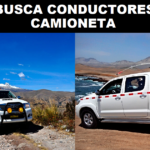 SE BUSCA CONDUCTORES DE CAMIONETA