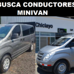 SE BUSCA CONDUCTORES DE MINIVAN