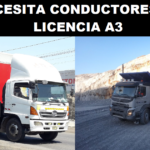 SE NECESITA CONDUCTORES CON LICENCIA A3