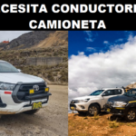 SE NECESITA CONDUCTORES DE CAMIONETA