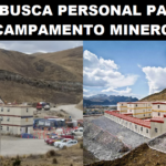 SE BUSCA PERSONAL PARA CAMPAMENTO MINERO