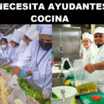 SE NECESITA AYUDANTES DE COCINA