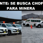 URGENTE: SE BUSCA CHOFERES PARA MINERA