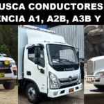 CONVOCATORIA DE TRABAJO PARA CONDUCTORES CON LICENCIA A1, A2B, A3B Y A3C