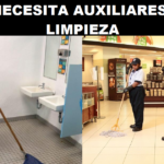 SE NECESITA AUXILIARES DE LIMPIEZA