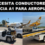 SE NECESITA CONDUCTORES CON LICENCIA A1 PARA AEROPUERTO