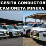 SE NECESITA CONDUCTORES DE CAMIONETA MINERA
