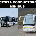 SE NECESITA CONDUCTORES DE MINIBUS