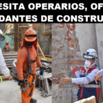 CONVOCATORIA DE TRABAJO PARA OPERARIOS, OFICIALES Y AYUDANTES DE CONSTRUCCIÓN