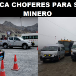 SE BUSCA CHOFERES PARA SECTOR MINERO