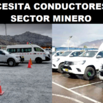 SE NECESITA CONDUCTORES PARA SECTOR MINERO