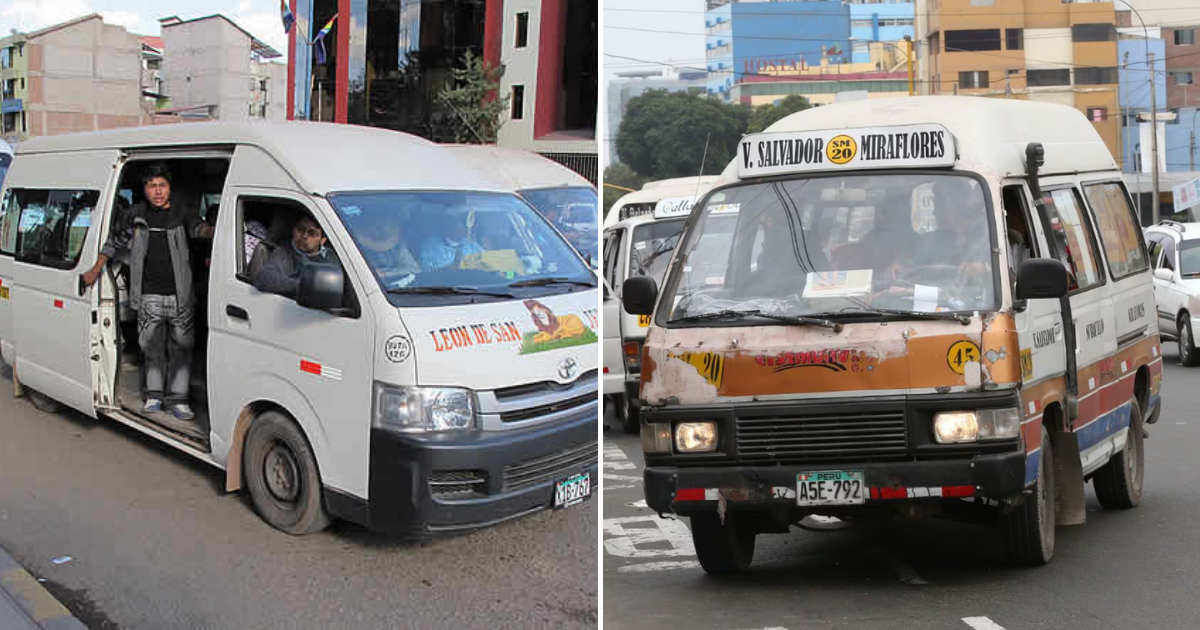Se necesita conductores de combi