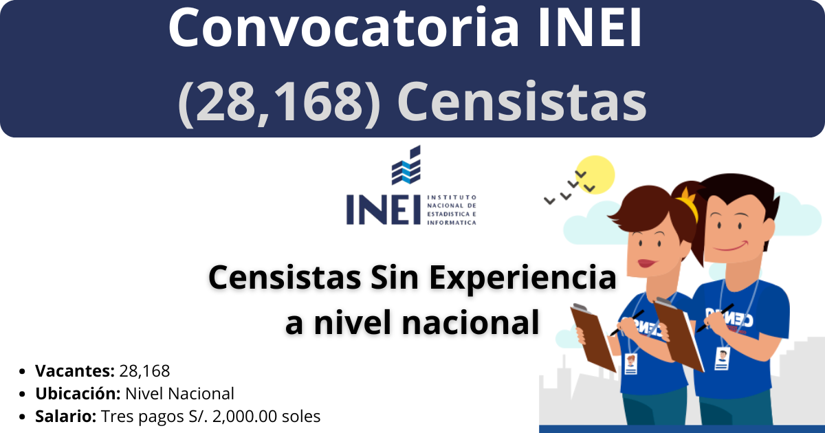 Censistas Sin Experiencia