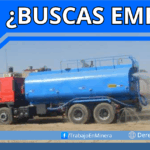 Convocatoria laboral para Choferes de cisterna de agua