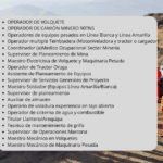 Convocatoria Laboral para importante Empresa Contratistas General